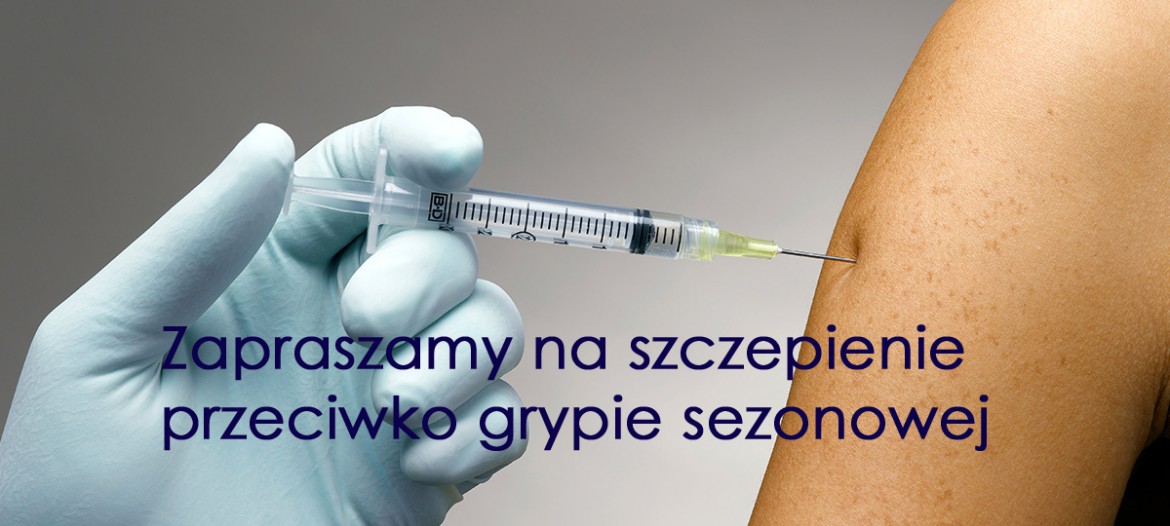 Zapraszamy na szczepienie przeciwko grypie sezonowej